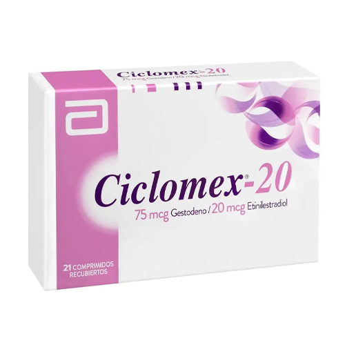 CICLOMEX 20 COMPRIMIDOS RECUBIERTOS