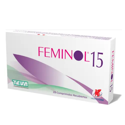 FEMINOL 15 COMPRIMIDOS RECUBIERTOS