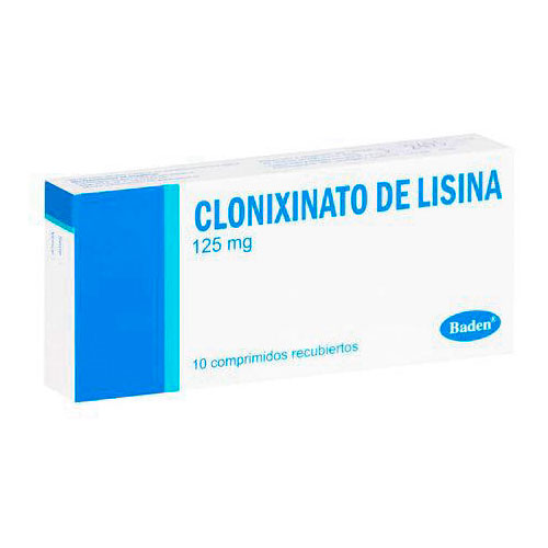 CLONIXINATO DE LISINA 125 mg COMPRIMIDOS RECUBIERTOS
