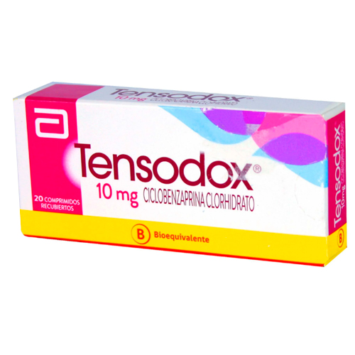 TENSODOX COMPRIMIDOS RECUBIERTOS 10 mg