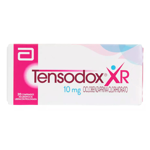 Tensodox XR Ciclobenzaprina 10 mg x 20 Comprimidos