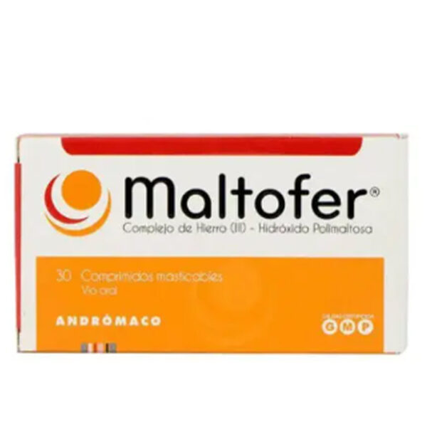 MALTOFER FOL COMPRIMIDOS MASTICABLES
