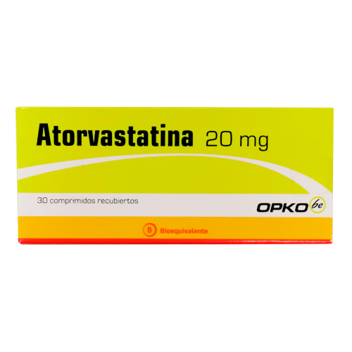 Atorvastatina 20 mg x 30 comprimidos (Cenabast)