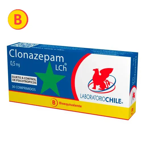 CLONAZEPAM COMPRIMIDOS 0,5 mg