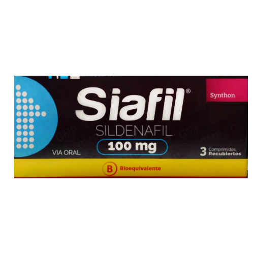 SIAFIL COMPRIMIDOS RECUBIERTOS 100 mg