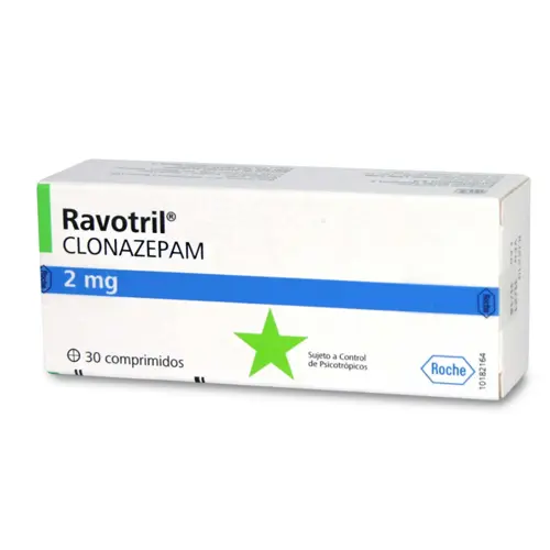 Ravotril 2mg x 30 Comprimidos