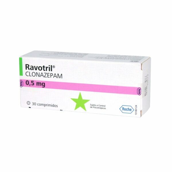 RAVOTRIL COMPRIMIDOS 0,5 mg