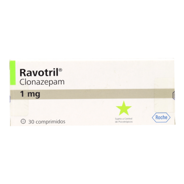 Ravotril 1mg x 30 Comprimidos