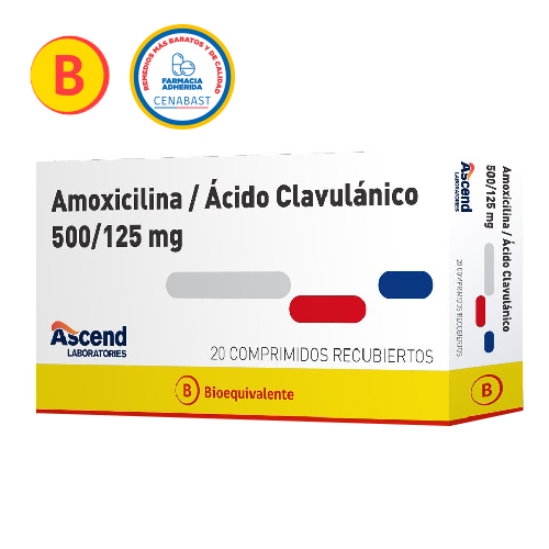 AMOXIL COMPRIMIDOS MASTICABLES 500 mg