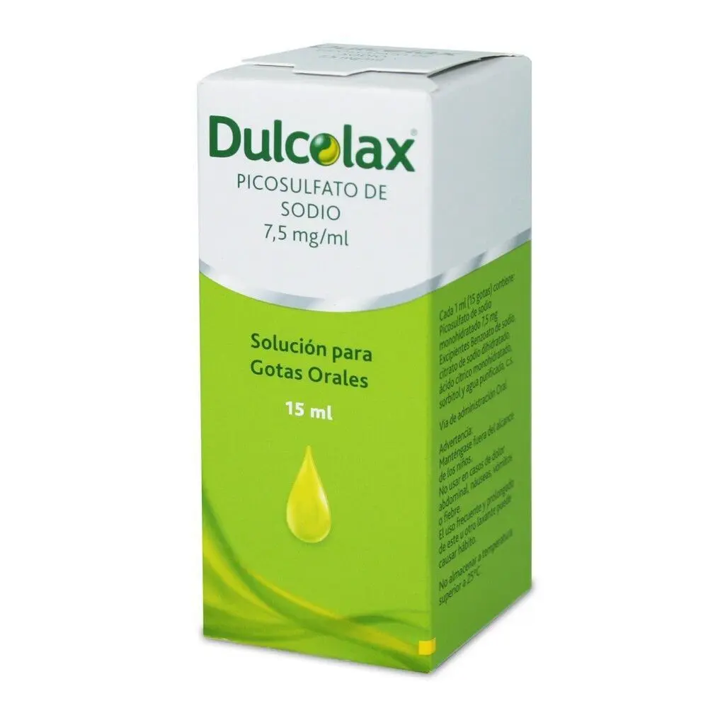 DULCOLAX SOLUCIÓN ORAL PARA GOTAS 7,5 mg/mL (PICOSULFATO DE SODIO)