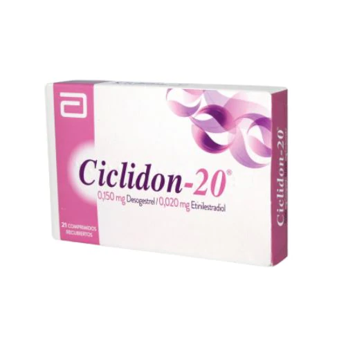 CICLIDON 20 COMPRIMIDOS RECUBIERTOS