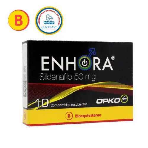 ENHORA COMPRIMIDOS RECUBIERTOS 50 mg