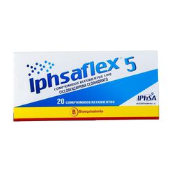 Iphsaflex 5 mg x 20 Comprimidos Recubiertos