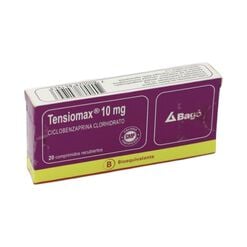 Tensiomax 10 mg x 20 Comprimidos Recubiertos