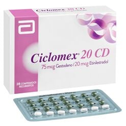 CICLOMEX 20 CD COMPRIMIDOS RECUBIERTOS