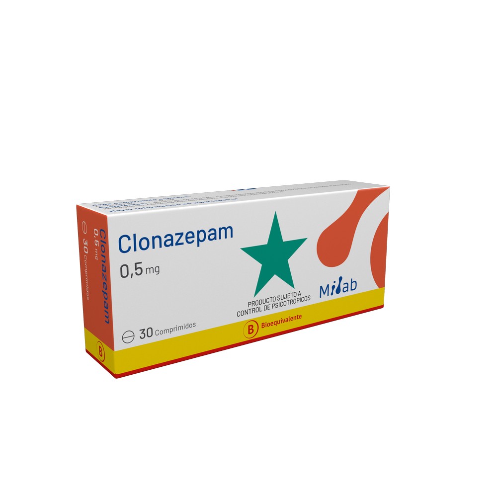 CLONAZEPAM COMPRIMIDOS 0,5 mg