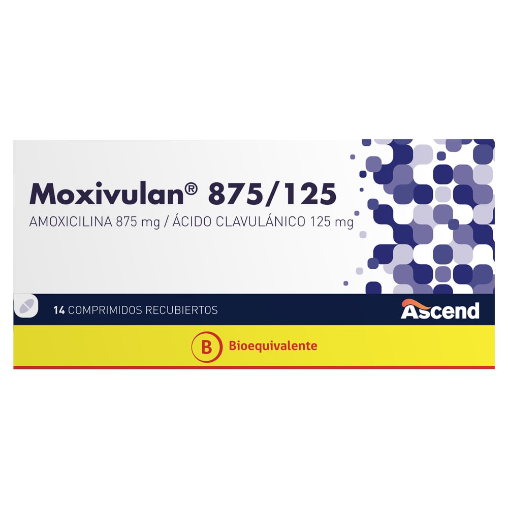 MOXIVULAN  875/125 COMPRIMIDOS RECUBIERTOS