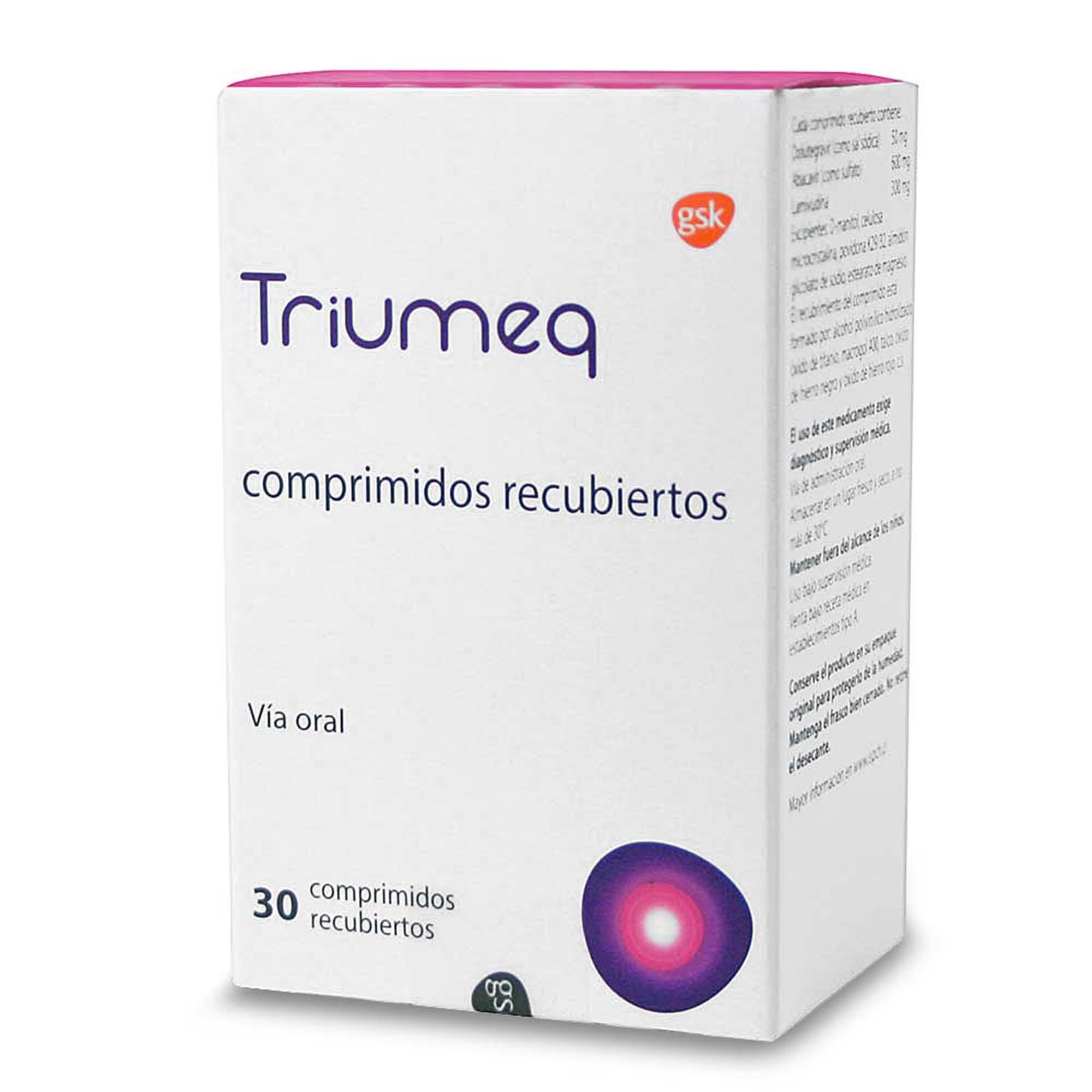 TRIUMEQ COMPRIMIDOS RECUBIERTOS (ABACAVIR / DOLUTEGRAVIR / LAMIVUDINA)