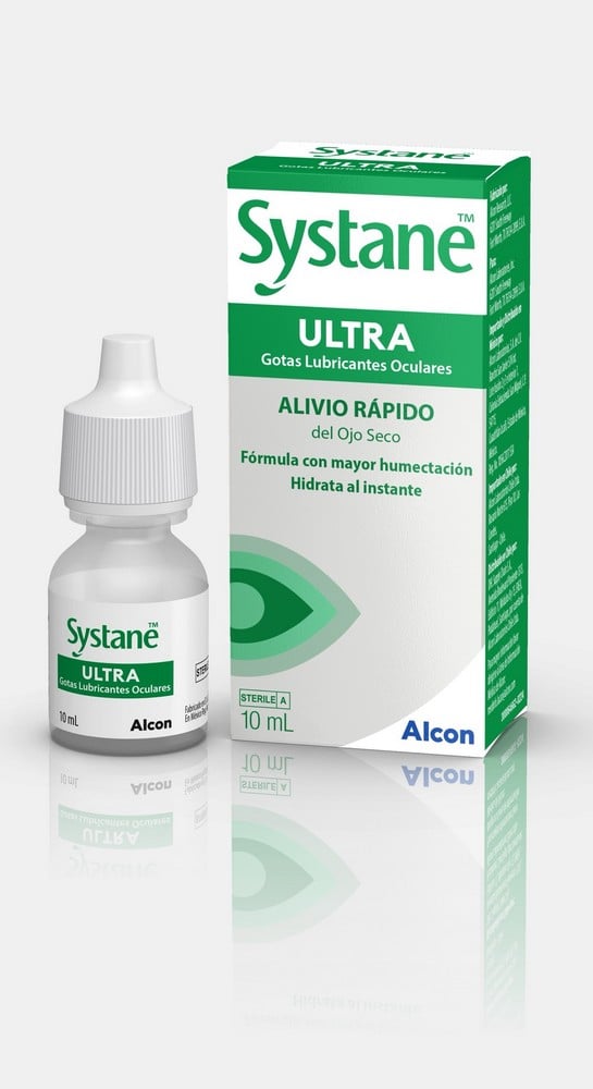 Systane Ultra Polietilenglicol 4 mg Solución Oftalmica 10 mL