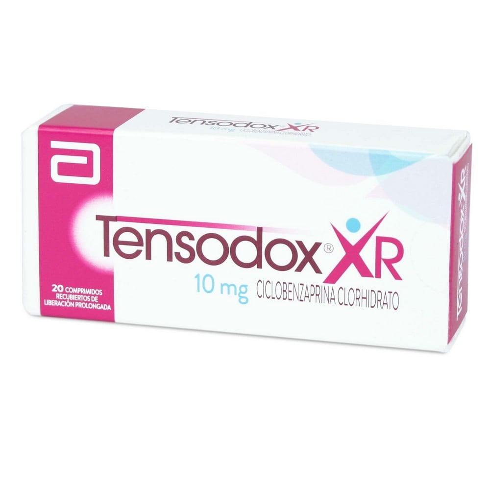 TENSODOX XR COMPRIMIDOS RECUBIERTOS DE LIBERACIÓN PROLONGADA 20 mg