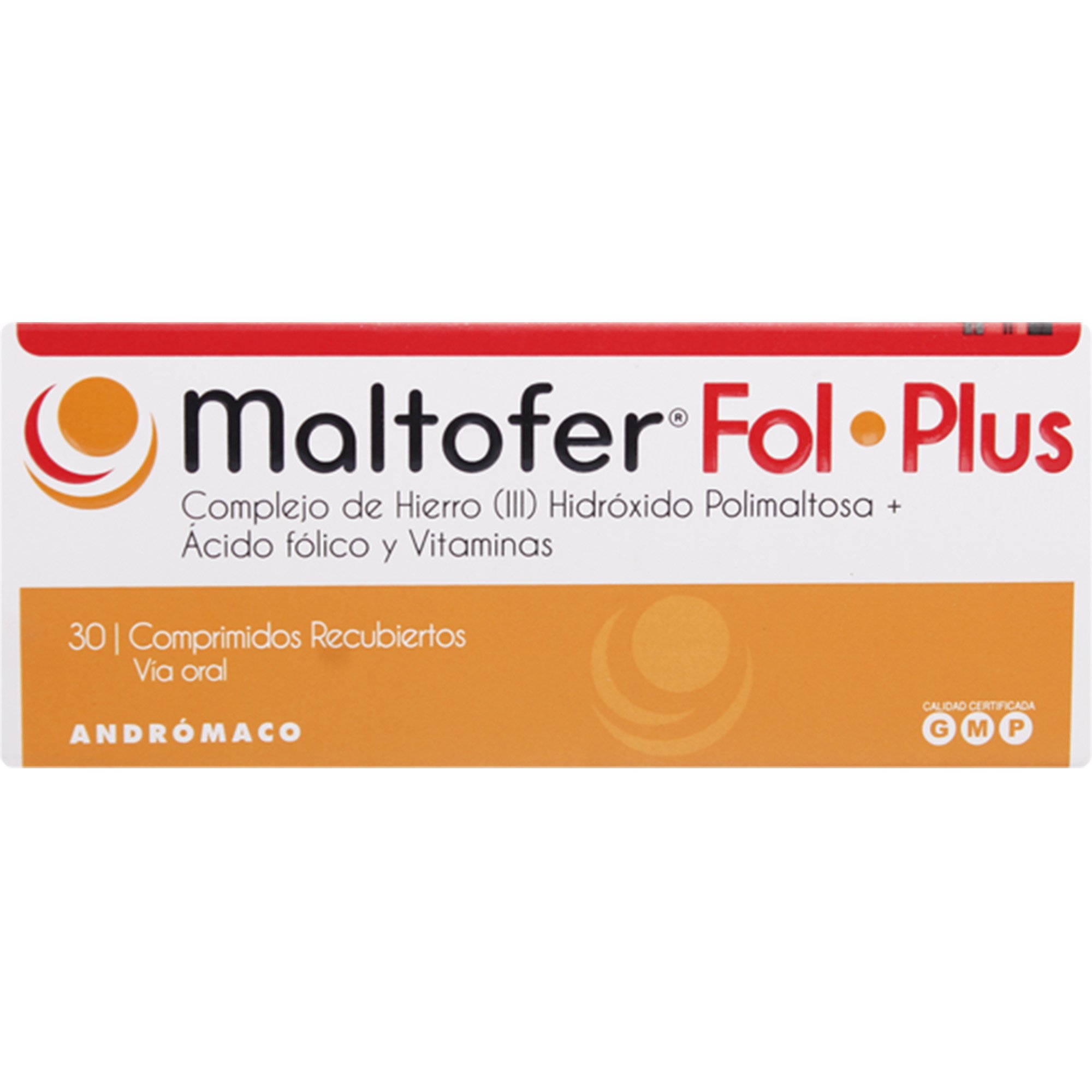Maltofer Fol Plus Hierro 100 mg 30 Comprimidos Recubierto