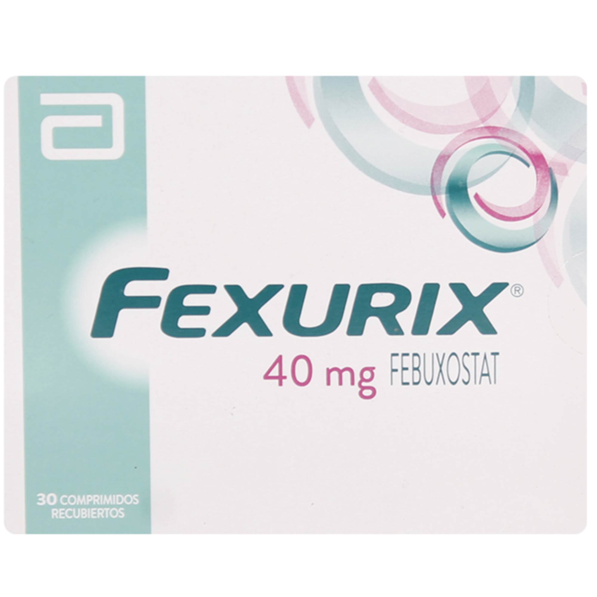 Fexurix Febuxostat 40 mg 30 Comprimidos Recubierto