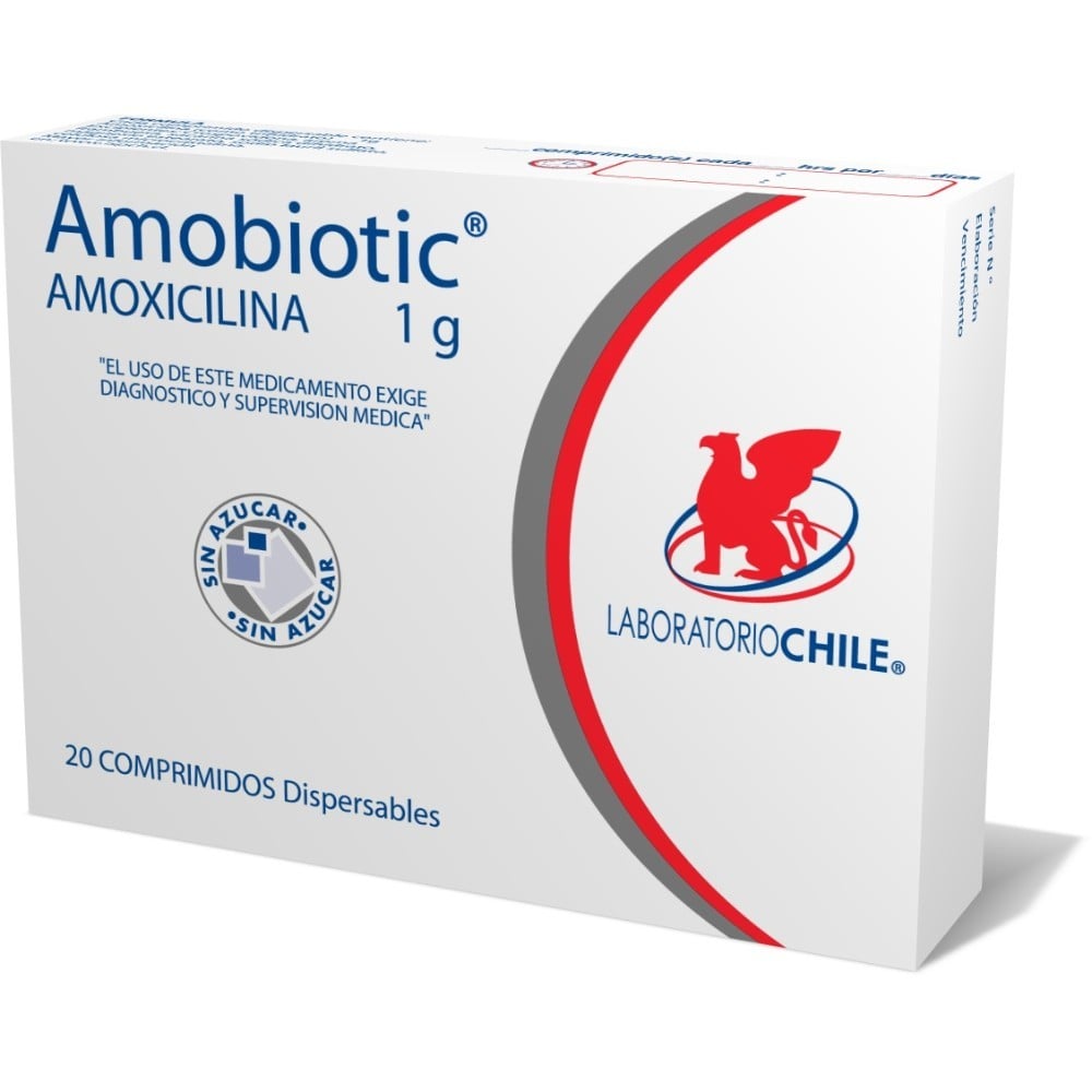 Amobiotic Amoxicilina 1000 mg 20 Comprimidos