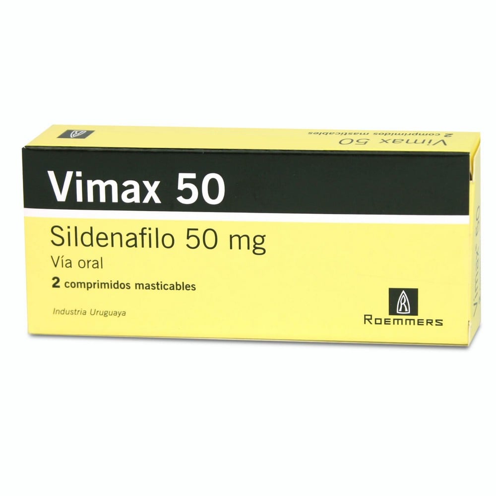 Vimax 50 Sildenafil 50 mg 2 Comprimidos
