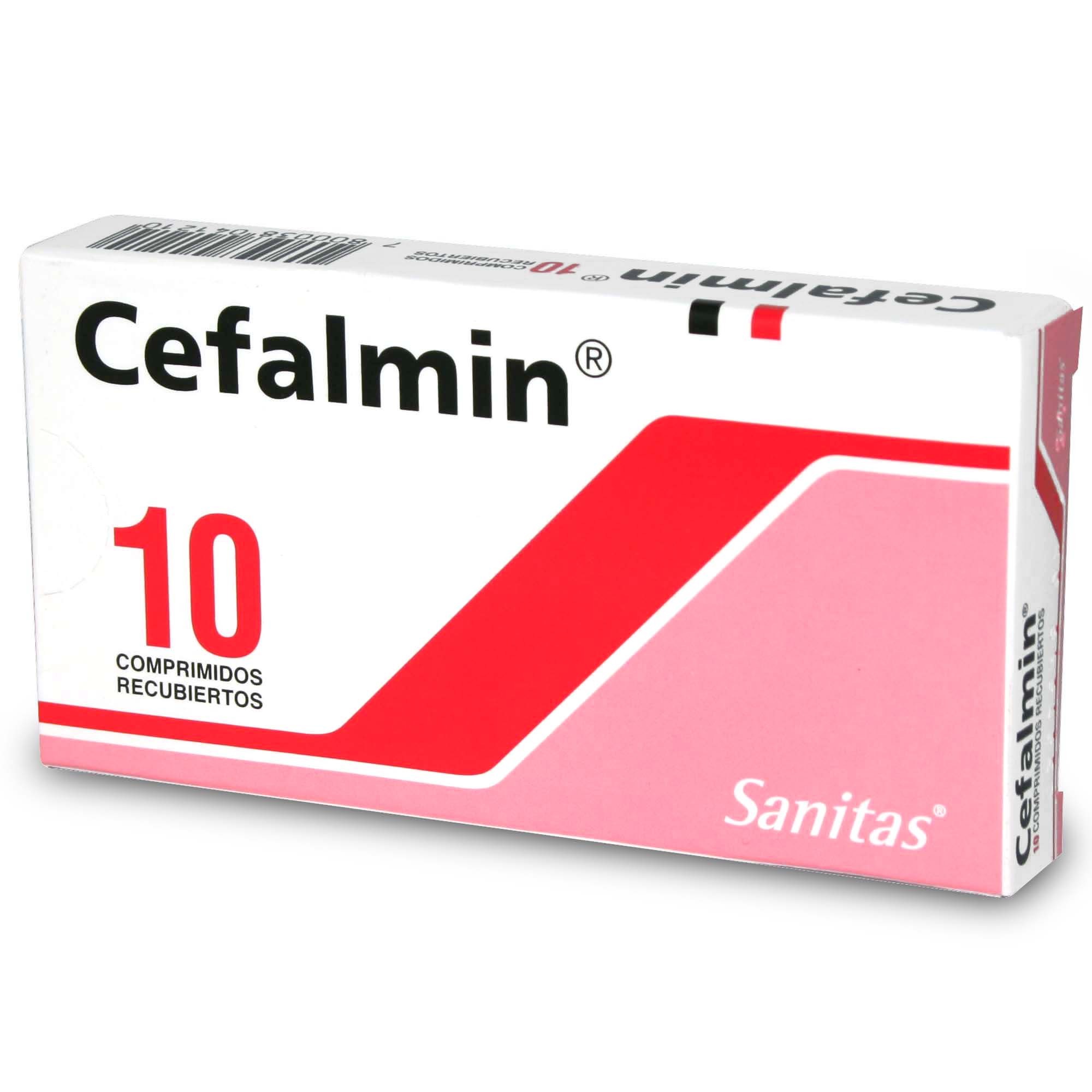 Cefalmin Metamizol 300 mg 10 Comprimidos Recubiertos