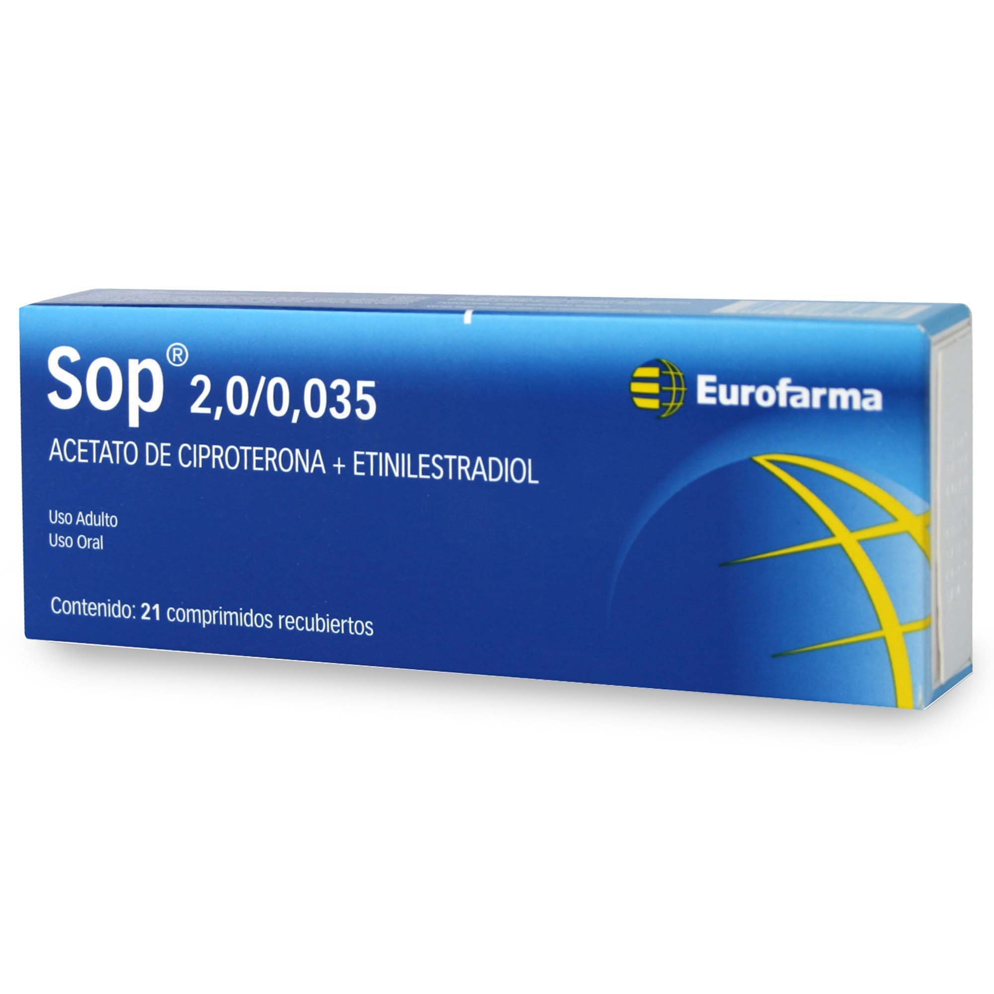Sop Etinilestradiol 0,035 mg 21 Comprimidos Recubiertos