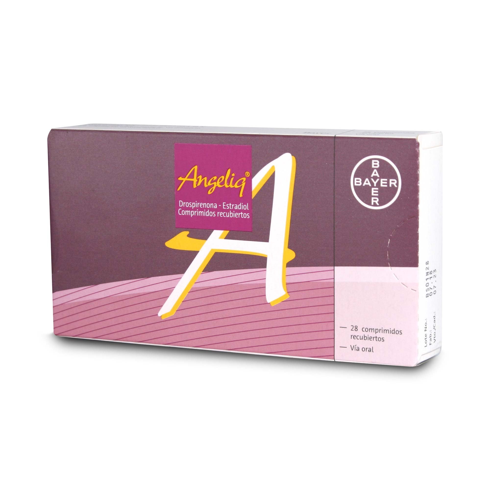 Angeliq Drospirenona 2 mg 28 Comprimidos Recubierto