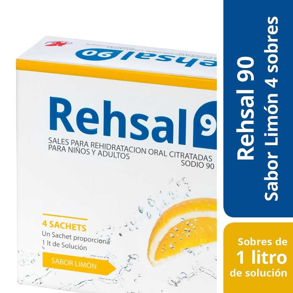 REHSAL - 90 POLVO PARA SOLUCIÓN ORAL, EN SOBRES