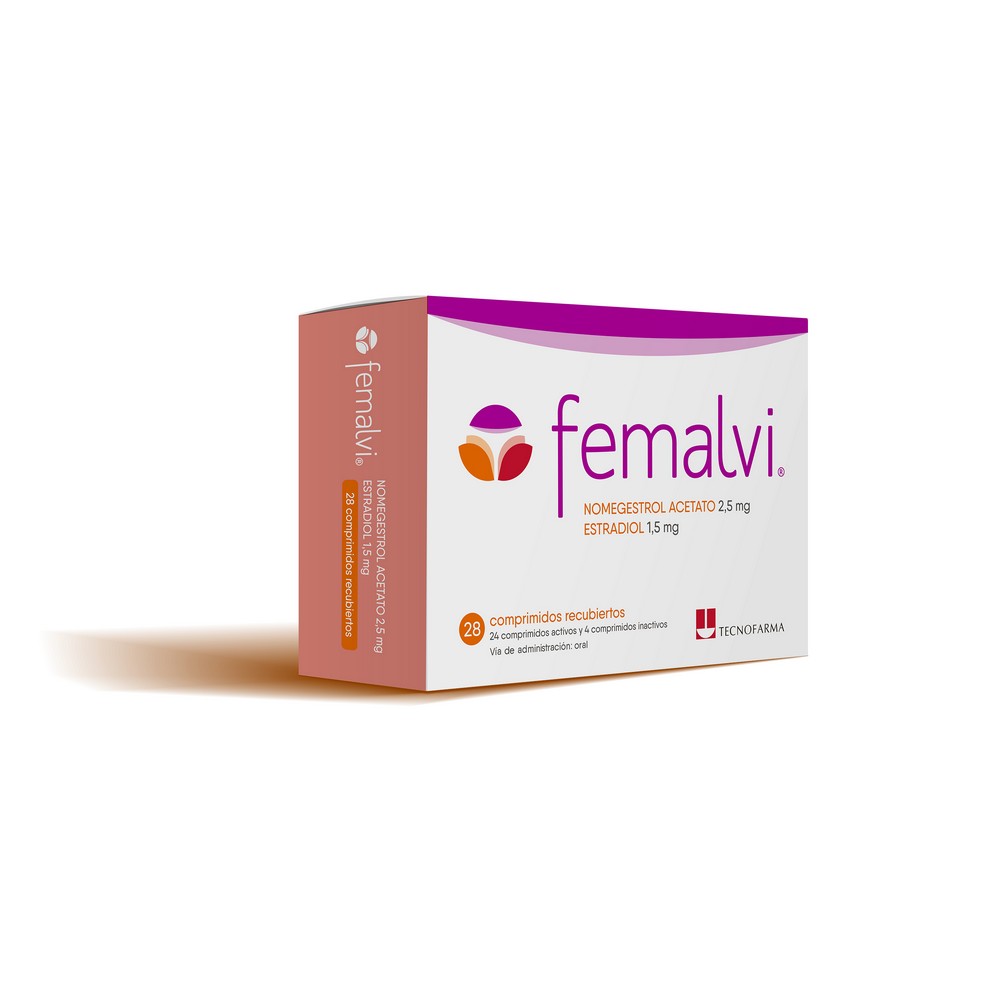 Femalvi Nomegestrol / Estradiol 28 Comprimidos Recubiertos