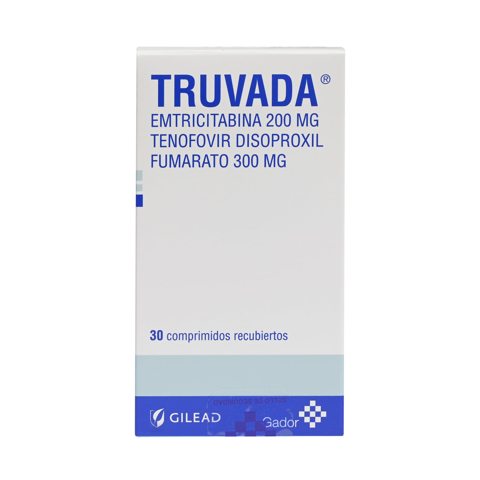 TRUVADA COMPRIMIDOS RECUBIERTOS