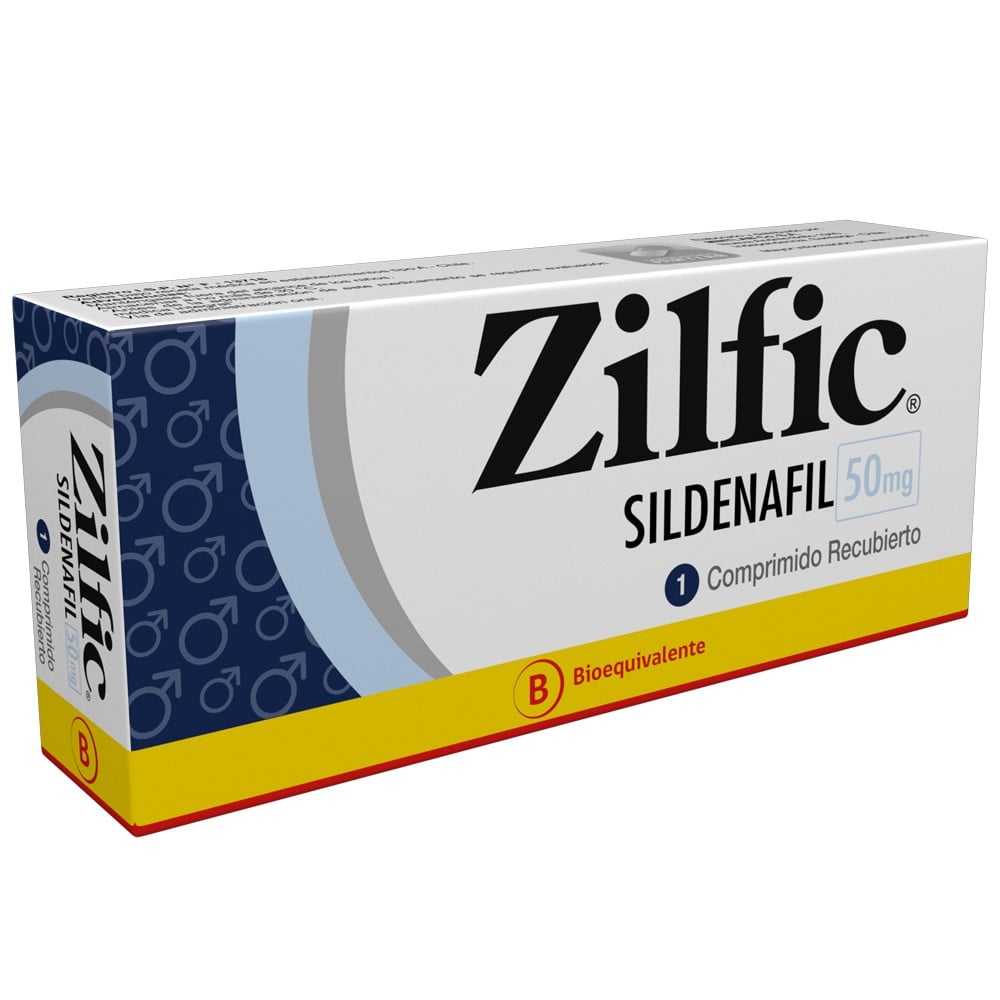 ZILFIC COMPRIMIDOS RECUBIERTOS 100 mg (SILDENAFILO CITRATO)