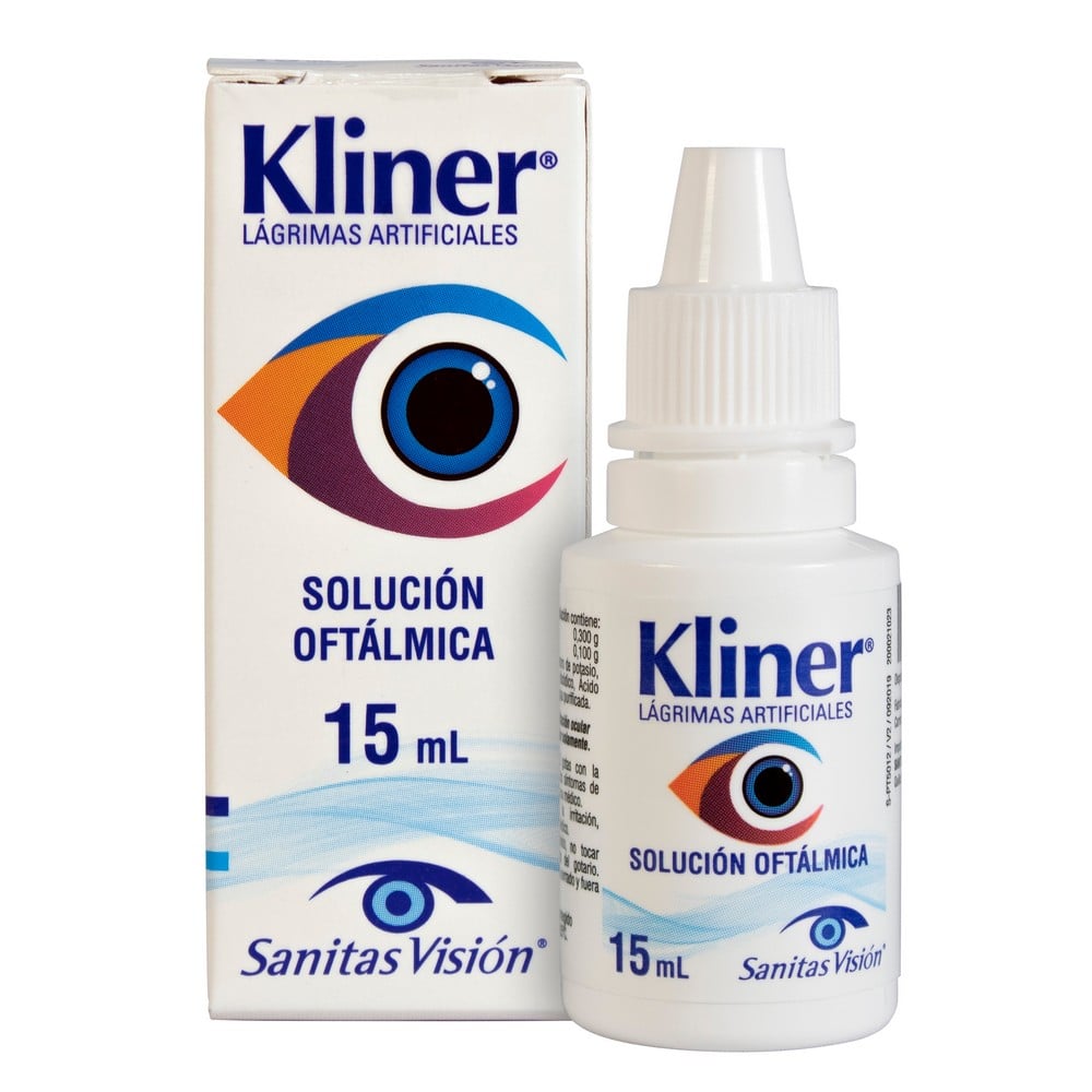 Kliner Hidroxipropilmetilcelulosa 0,3% Dextran 70 0,1% Solución Oftalmica 15 mL