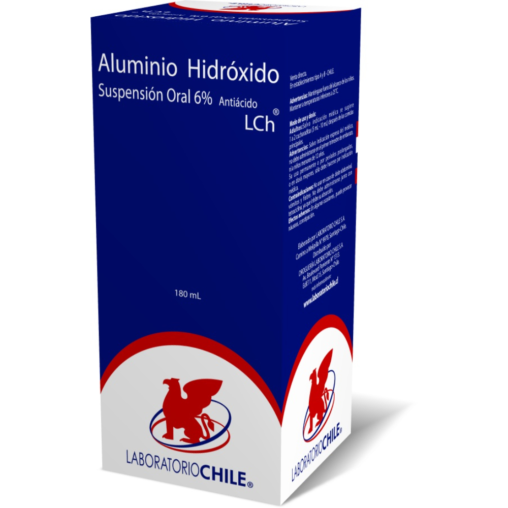 Aluminio Hidroxdo Aluminio Hidroxido 6% Gel 180 mL