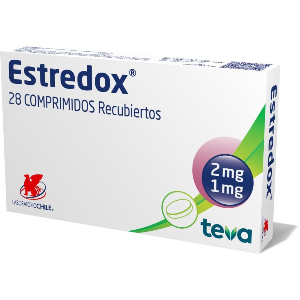 Estredox Drospirenona 2 mg 28 Comprimidos Recubierto
