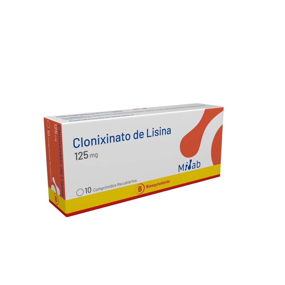 Clonixinato de Lisina 125 mg 10 Comprimidos