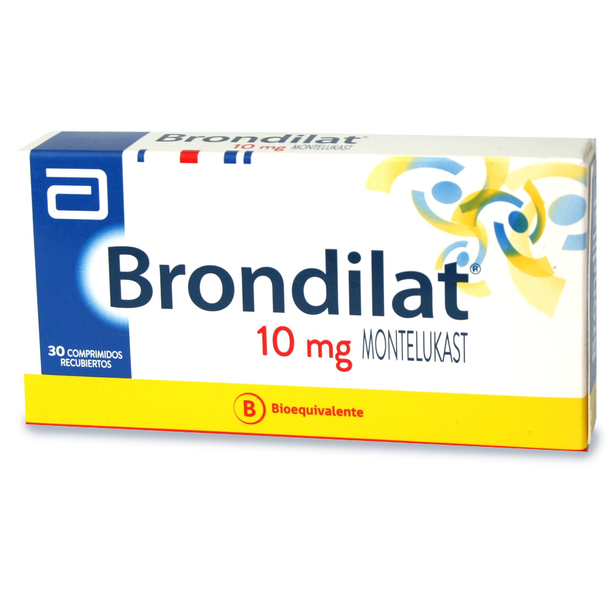 Brondilat Montelukast 10 mg 30 Comprimidos Recubierto