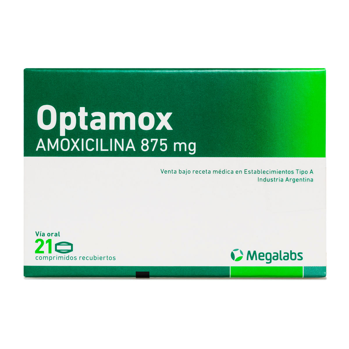 OPTAMOX COMPRIMIDOS RECUBIERTOS 875 mg (AMOXICILINA)