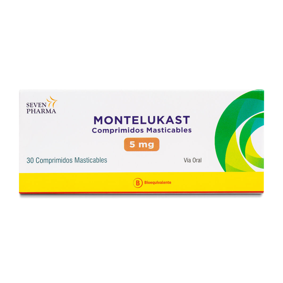 MONTELUKAST COMPRIMIDOS MASTICABLES 5 mg