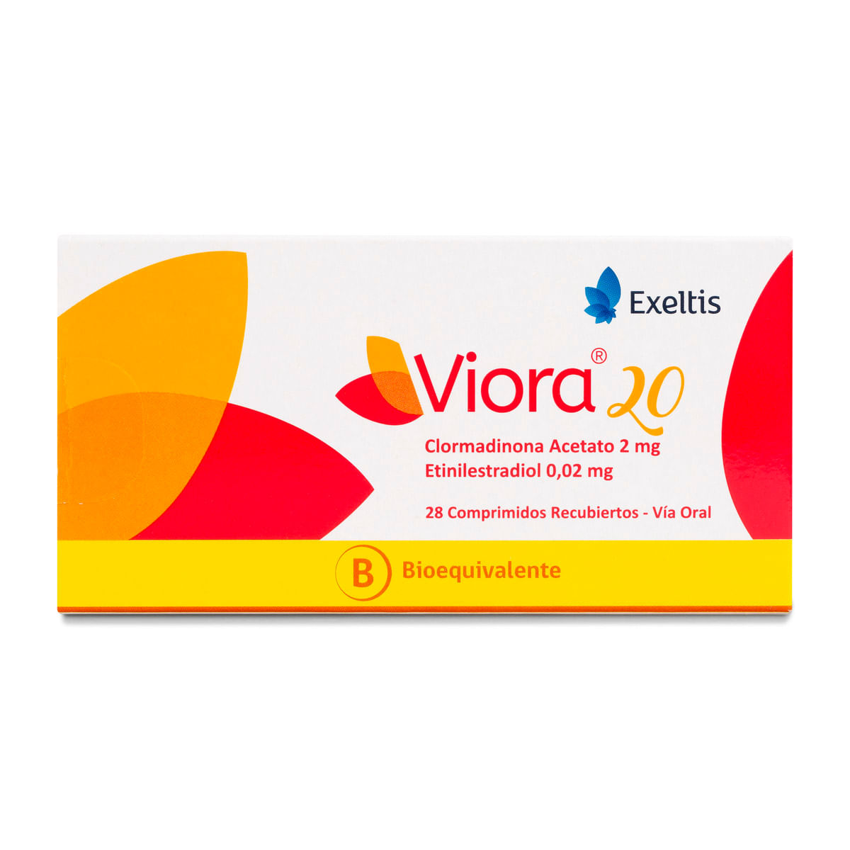 VIORA 20 COMPRIMIDOS RECUBIERTOS