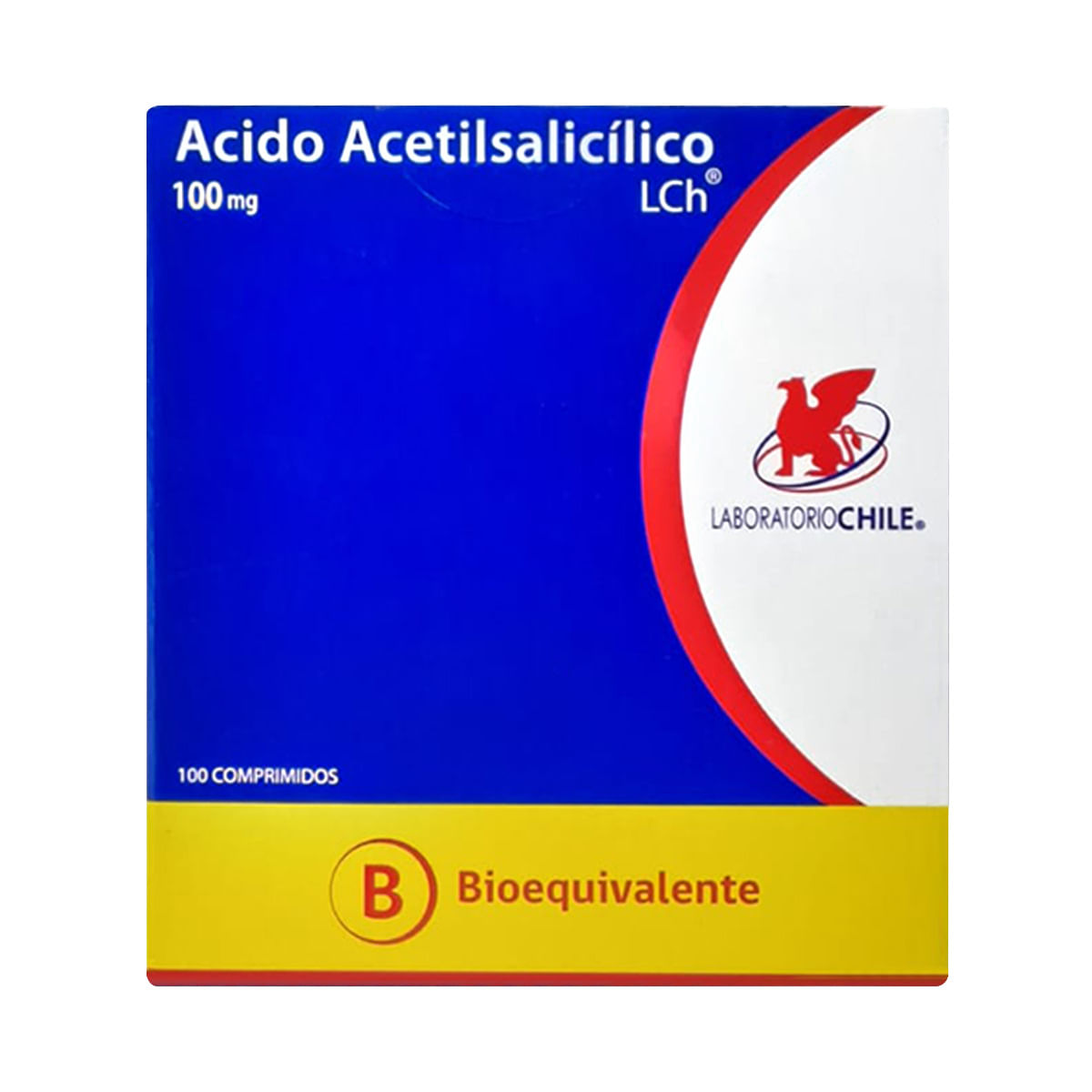 ÁCIDO ACETILSALICÍLICO COMPRIMIDOS 100 mg