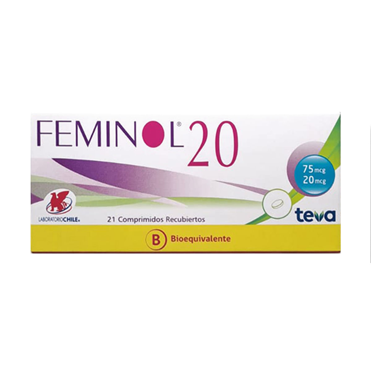 FEMINOL 20 COMPRIMIDOS RECUBIERTOS