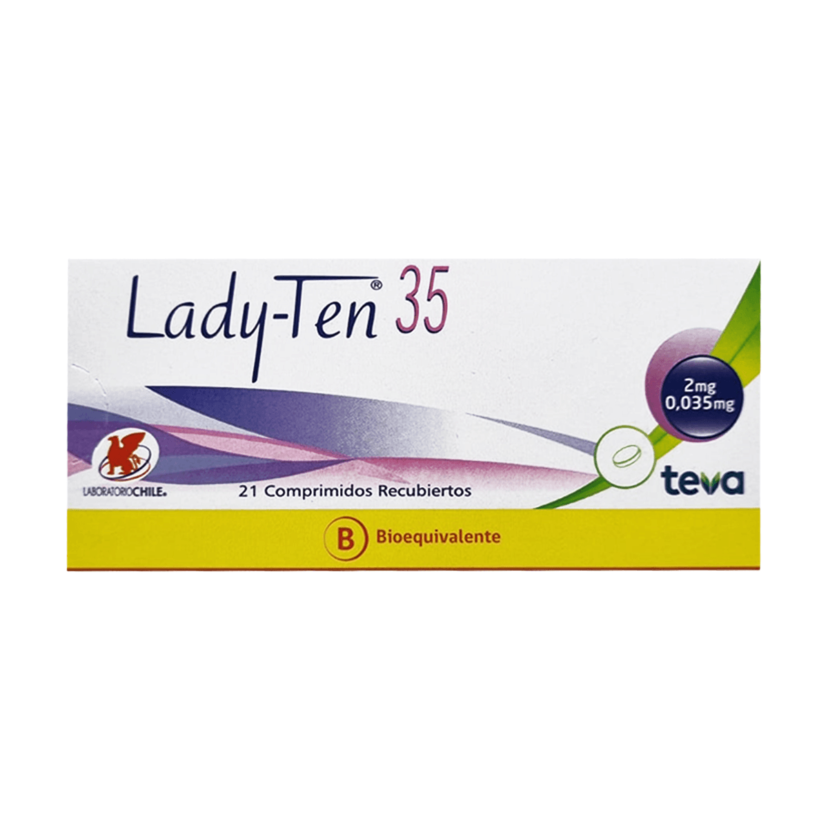 LADY-TEN 35 COMPRIMIDOS RECUBIERTOS