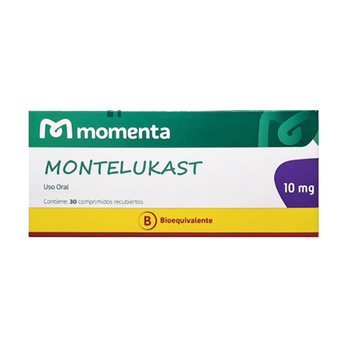 MONTELUKAST COMPRIMIDOS RECUBIERTOS 10 mg