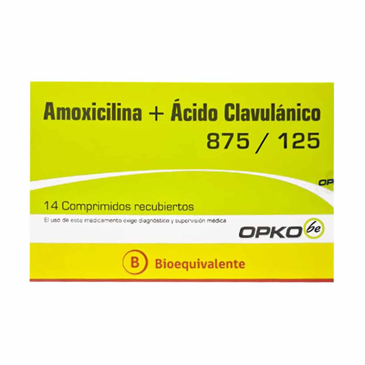AMOXICILINA / ÁCIDO CLAVULÁNICO 875/125 COMPRIMIDOS RECUBIERTOS