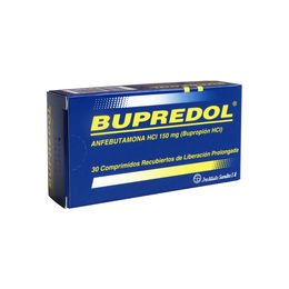 Bupredol Anfebutamona 150mg 30 Comprimidos Prolongados