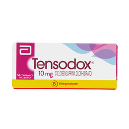 TENSODOX COMPRIMIDOS RECUBIERTOS 10 mg